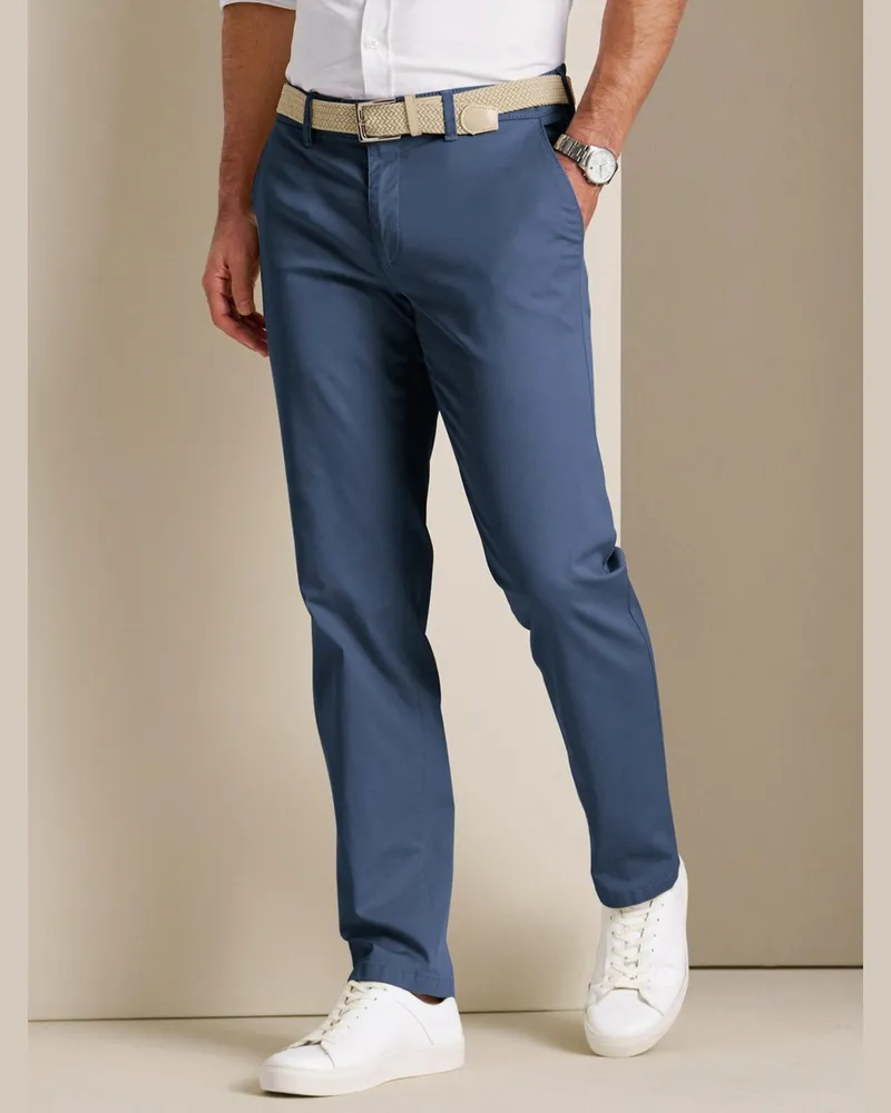 Brax Flatfront-Hose Eurex by  blau Blau