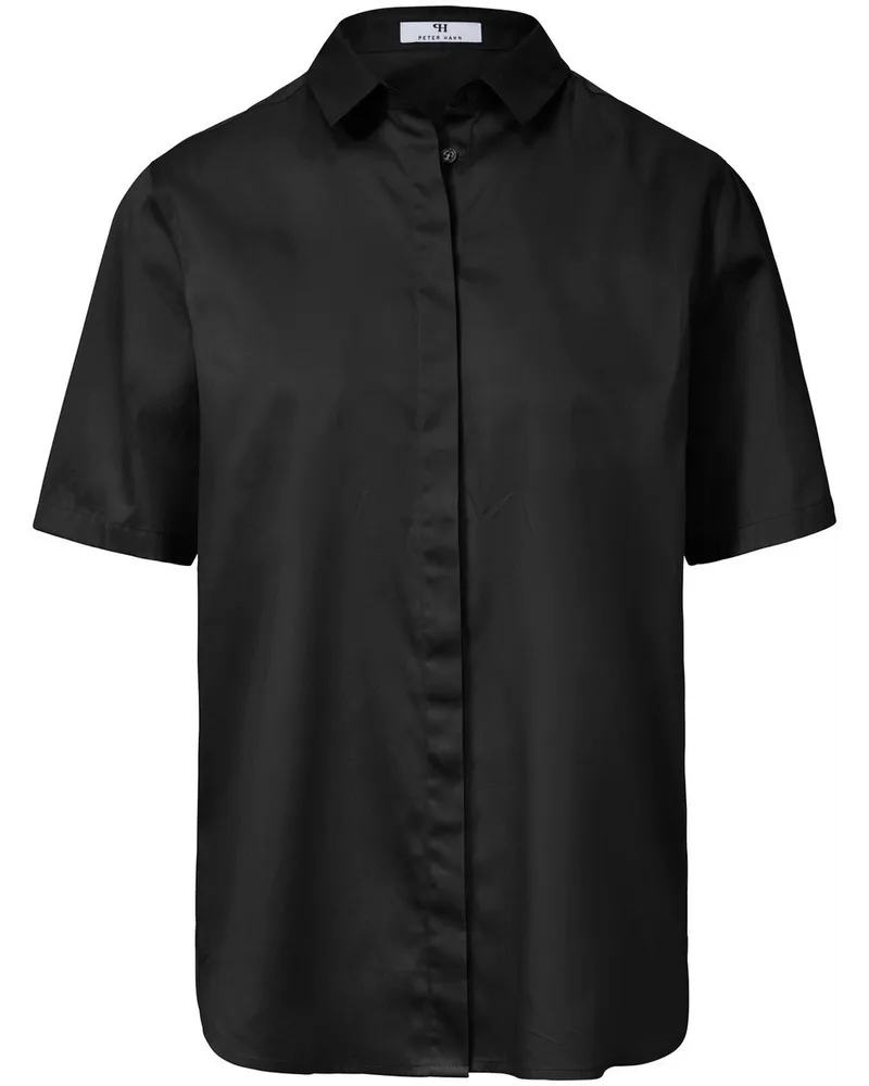 Peter Hahn Bluse 1/2-Arm  schwarz Schwarz