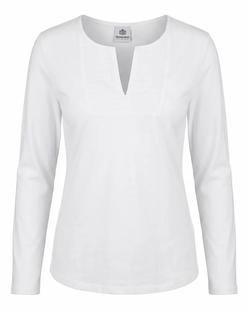 Hammerschmid Bluse  weiss Weiss