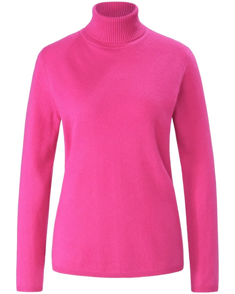 Include Rollkragen-Pullover aus Schurwolle und Kaschmir  pink Pink