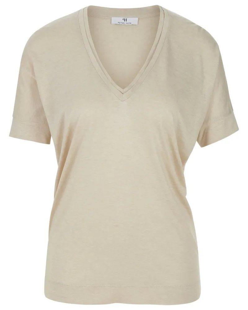 Peter Hahn V-Shirt  beige Beige
