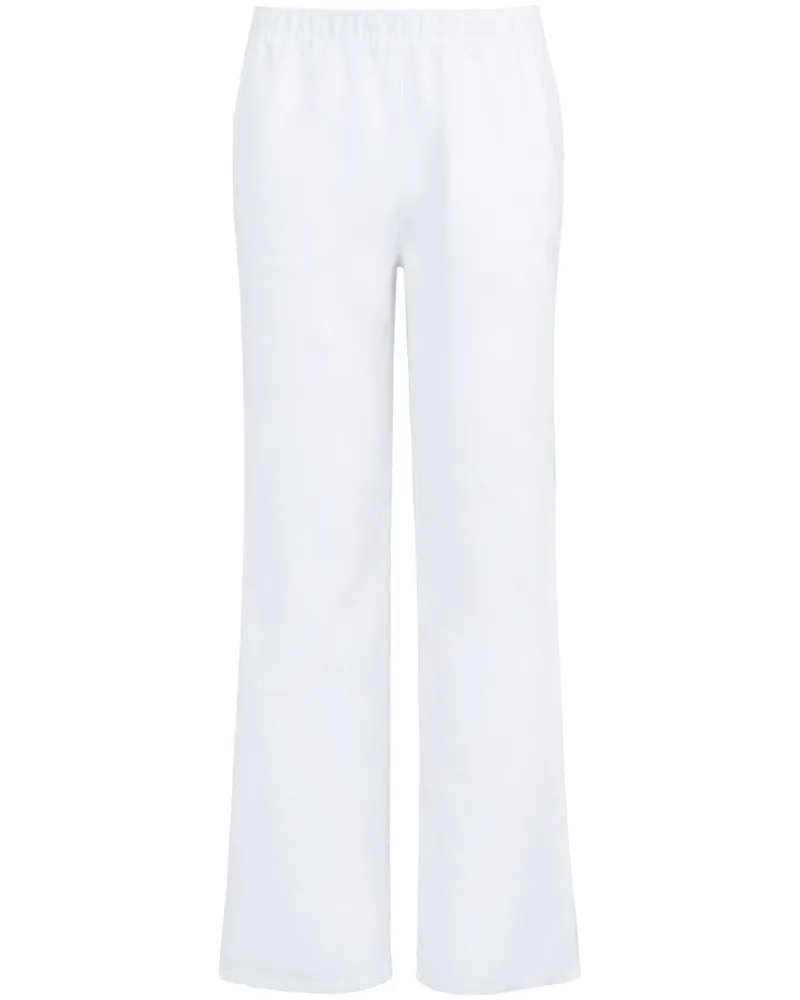 Peter Hahn Schlupf-Hose aus 100% Leinen  weiss Weiss
