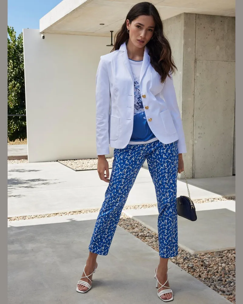 mayfair by Peter Hahn Hose  blau Blau