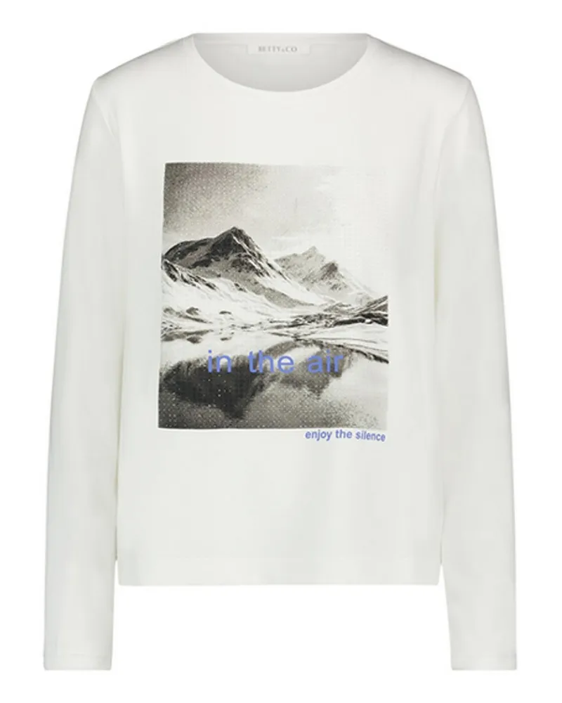 Betty Barclay Rundhals-Shirt  weiss Weiss