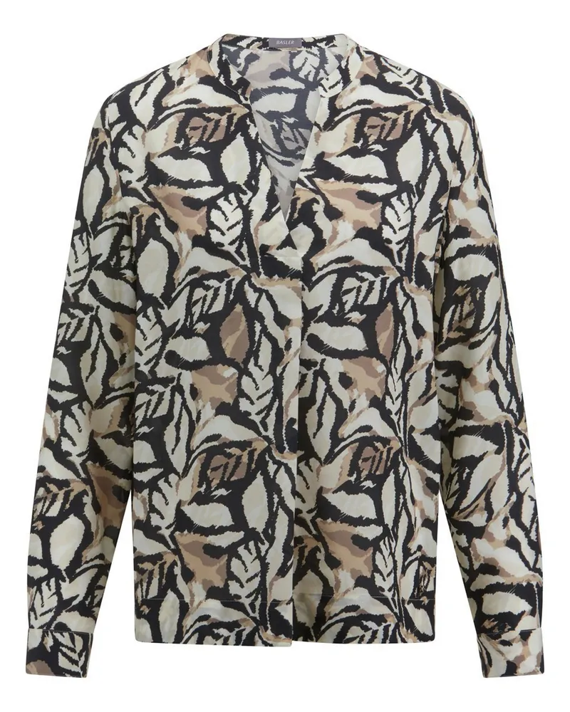 Basler Bluse  schwarz Schwarz