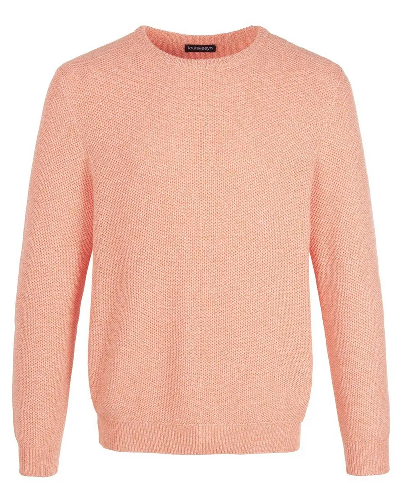 Louis Sayn Rundhals-Pullover  orange Orange