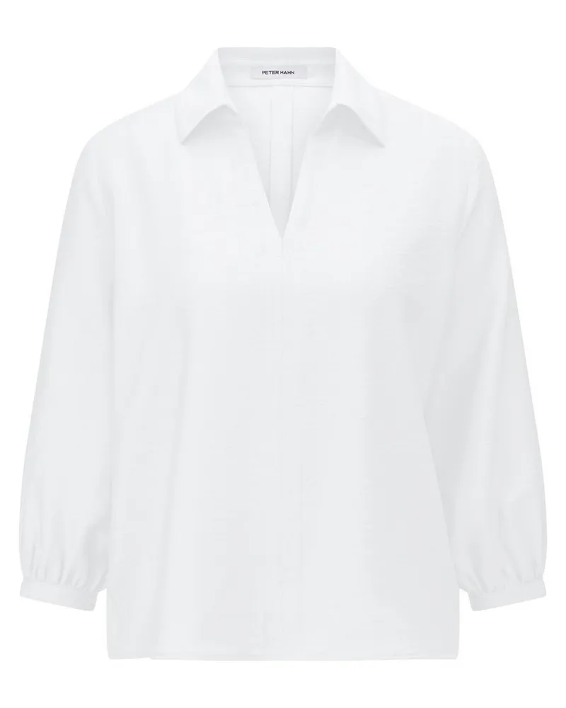 Peter Hahn Bluse 3/4-Arm  weiss Weiss