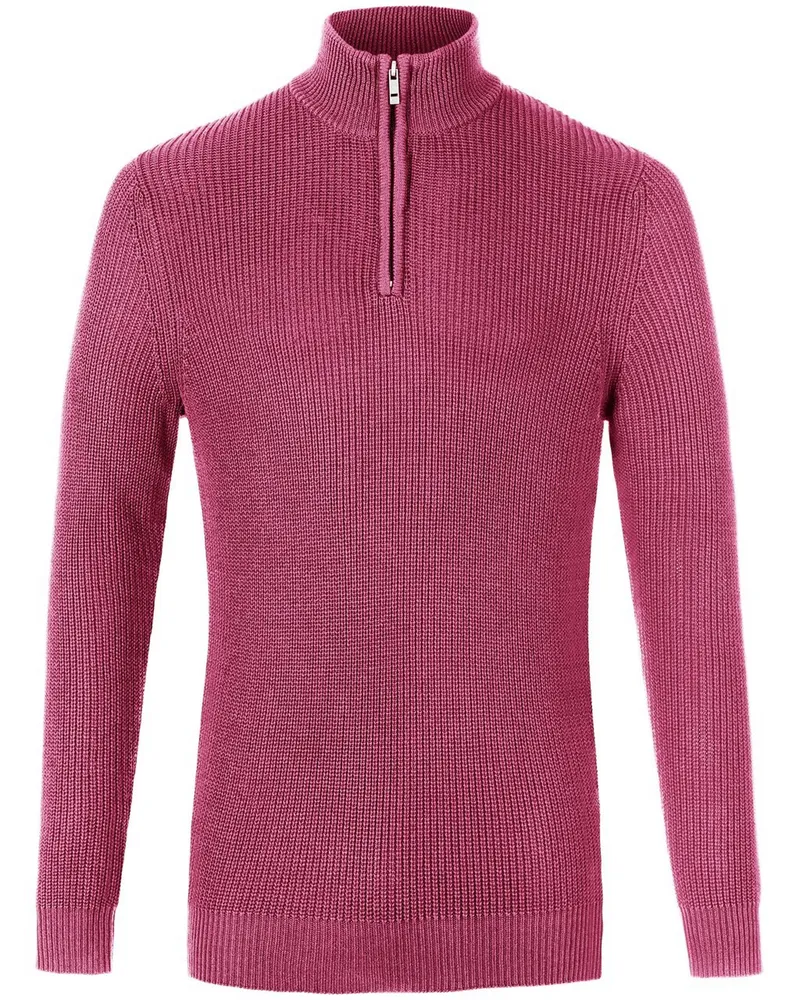Louis Sayn Pullover Stehbundkragen  pink Pink