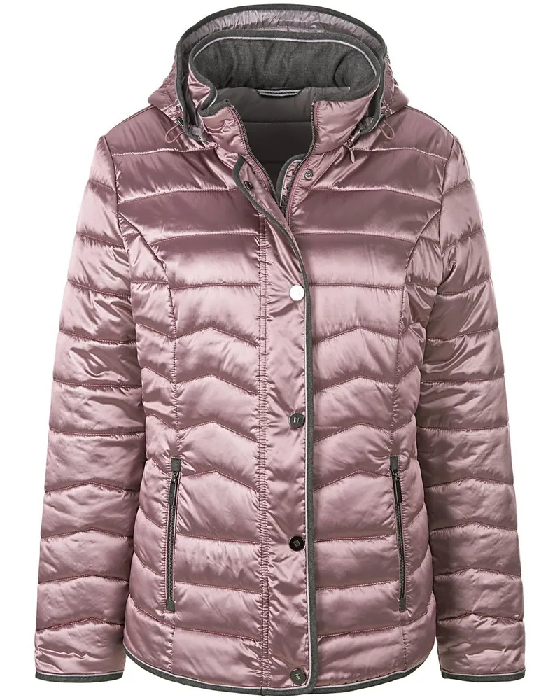 Peter Hahn Wärmende Steppjacke  lila Lila
