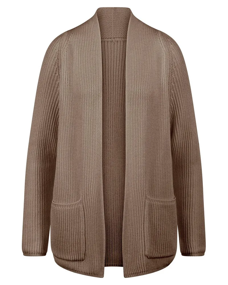 Peter Hahn Strickjacke  beige Beige