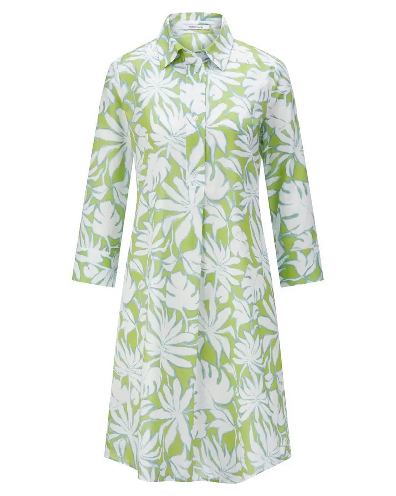 Peter Hahn Kleid 3/4-Arm  grün Grün