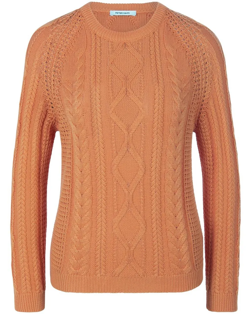 Peter Hahn Pullover aus 100% SUPIMA®-Baumwolle  orange Orange