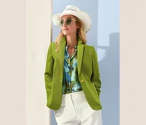 Long-Blazer  grün