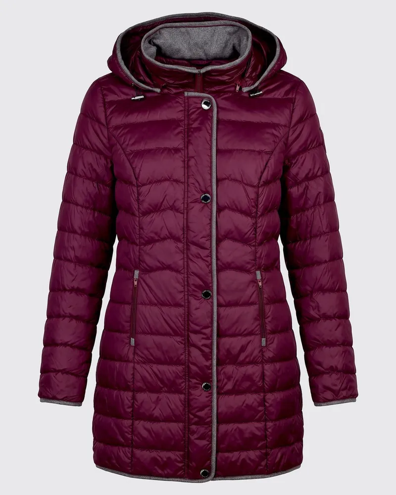 Peter Hahn Long-Steppjacke  pink Pink