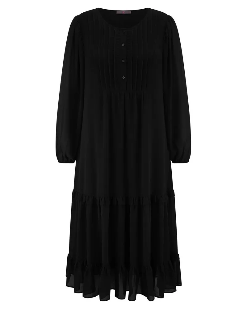 Emilia Lay Kleid  schwarz Schwarz