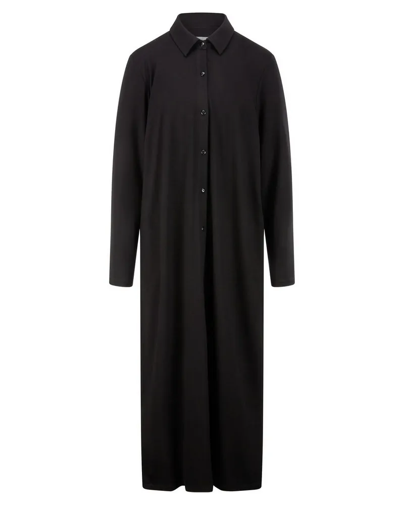 Emilia Lay Jersey-Kleid  schwarz Schwarz