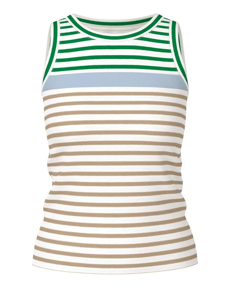 Marc Cain Rundhals-Top  weiss Weiss