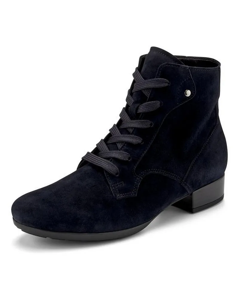Gabor Schnür-Stiefelette  blau Blau