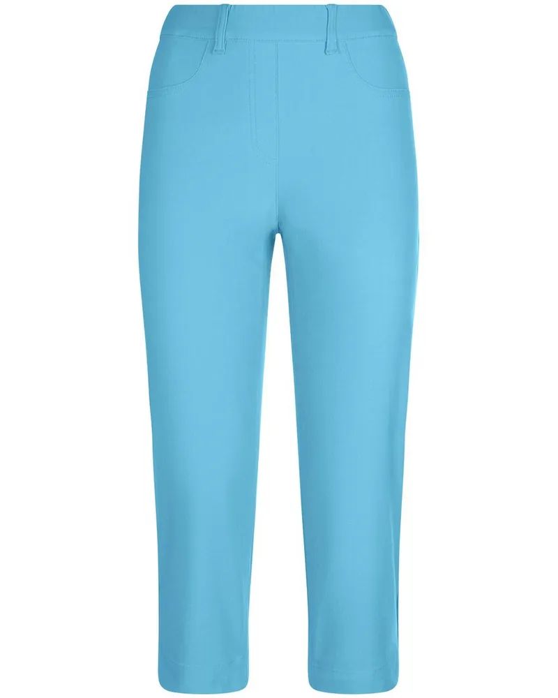 Peter Hahn Capri-Hose Passform Sylvia  blau Blau