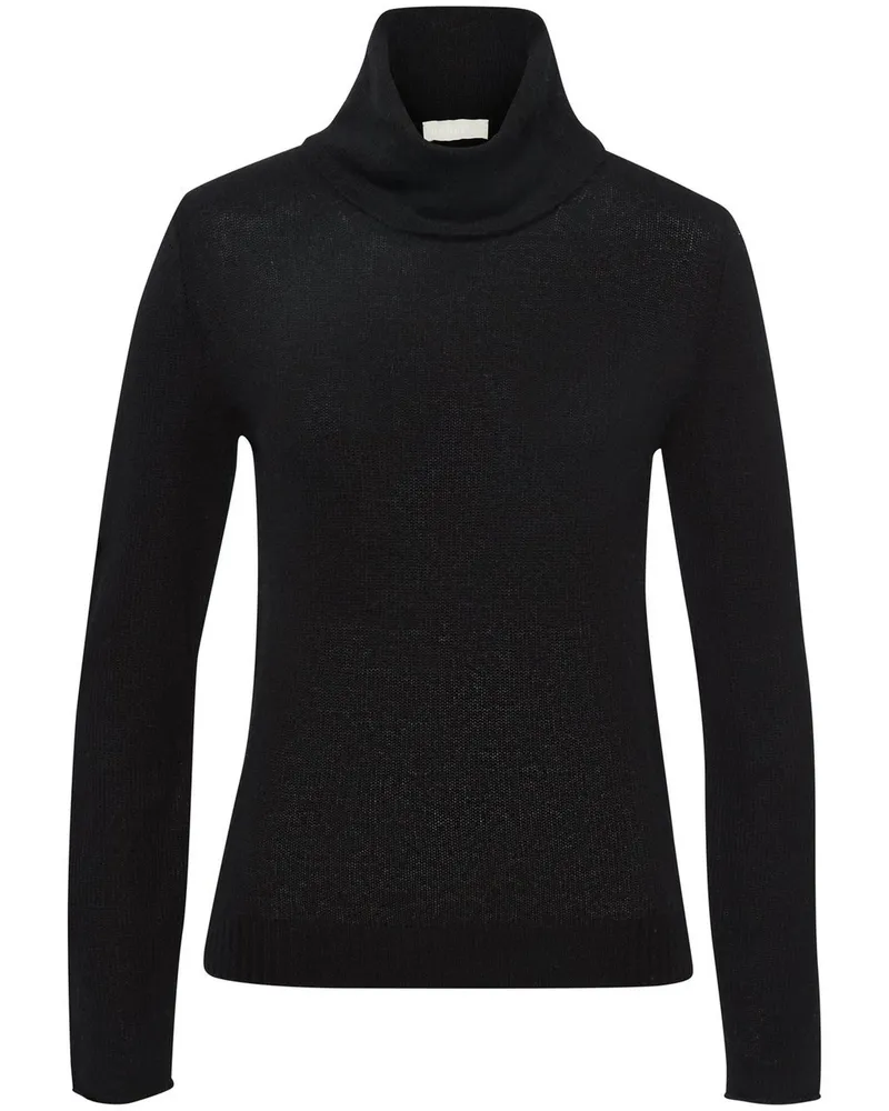 Include Pullover lockerem Rollkragen  schwarz Schwarz