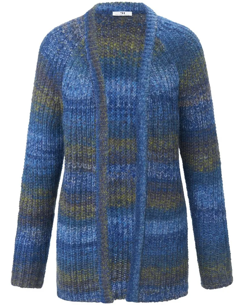 Peter Hahn Strickjacke  blau Blau