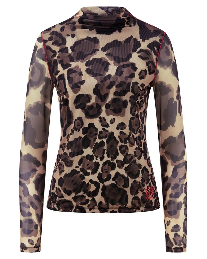 Sportalm Mesh-Shirt Stehkragen  Kitzbühel beige Beige