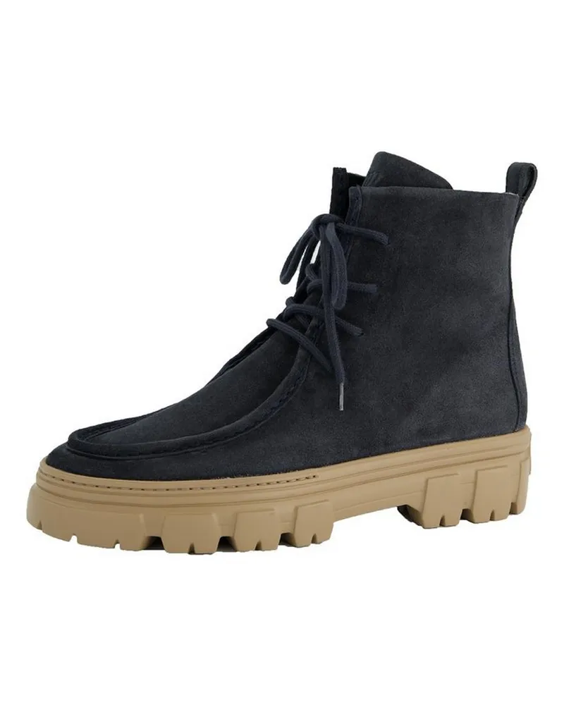 paul green Schnür-Stiefelette  blau Blau