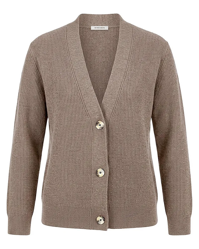 Peter Hahn Strickjacke  beige Beige