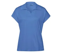 Polo-Shirt  blau