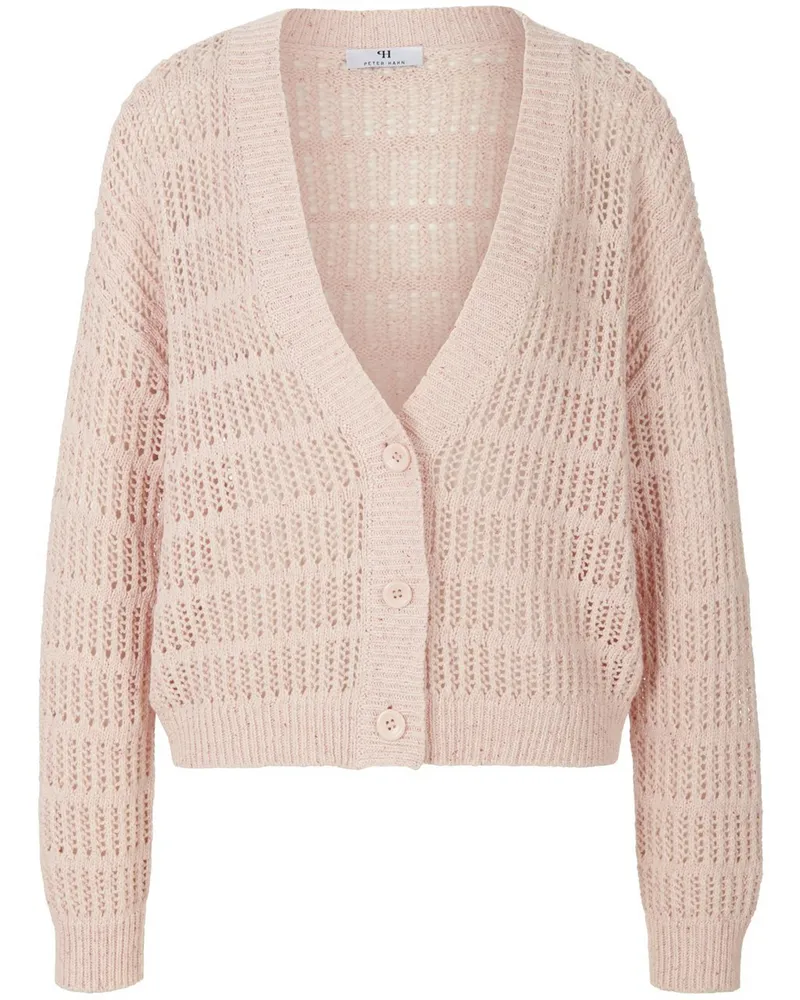 Peter Hahn Strickjacke  rosé Rosé