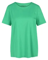 Green Cotton Rundhals-Shirt Benedikte  grün Grün