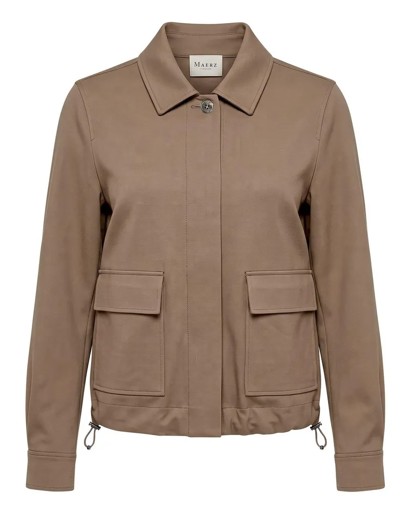 Maerz Jersey-Jacke  braun Braun