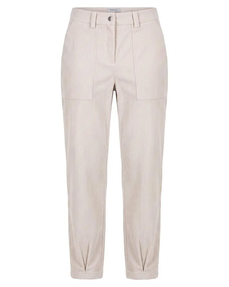 Peter Hahn Knöchellange Modern Fit-Cordhose  beige Beige