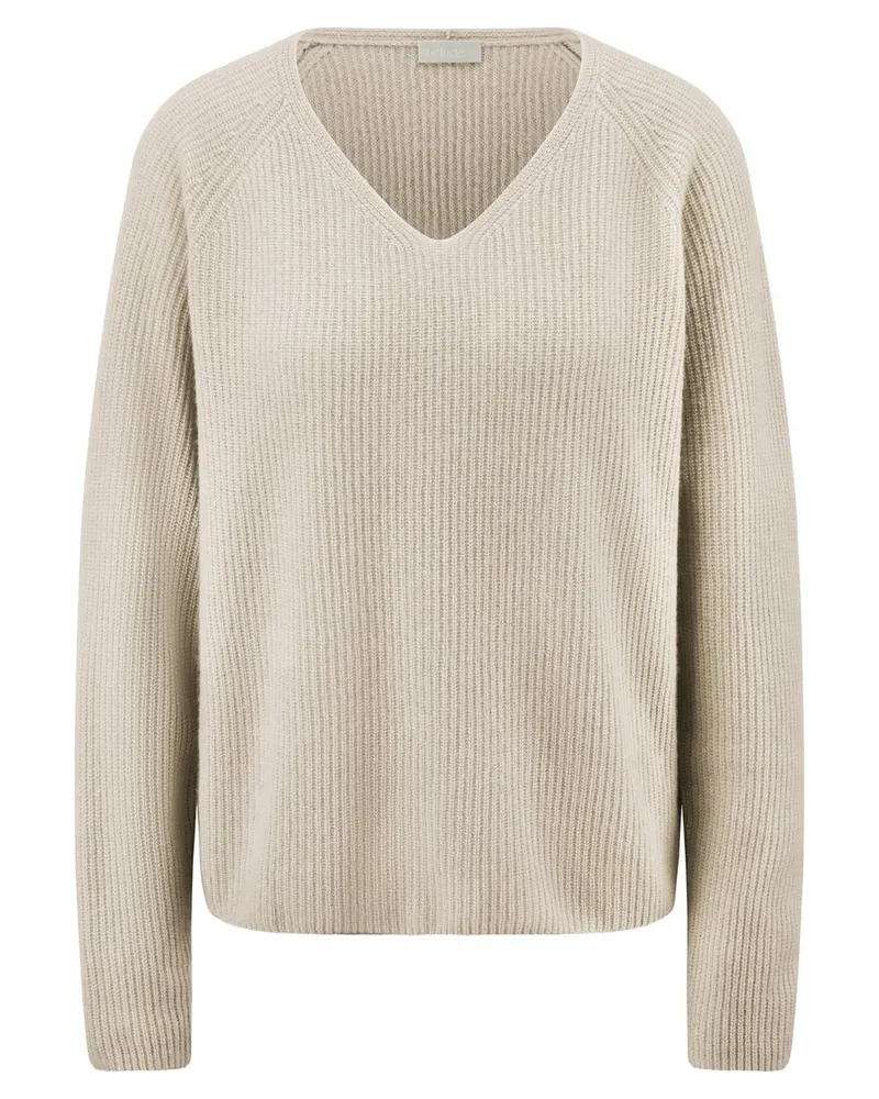 Include V-Pullover  beige Beige