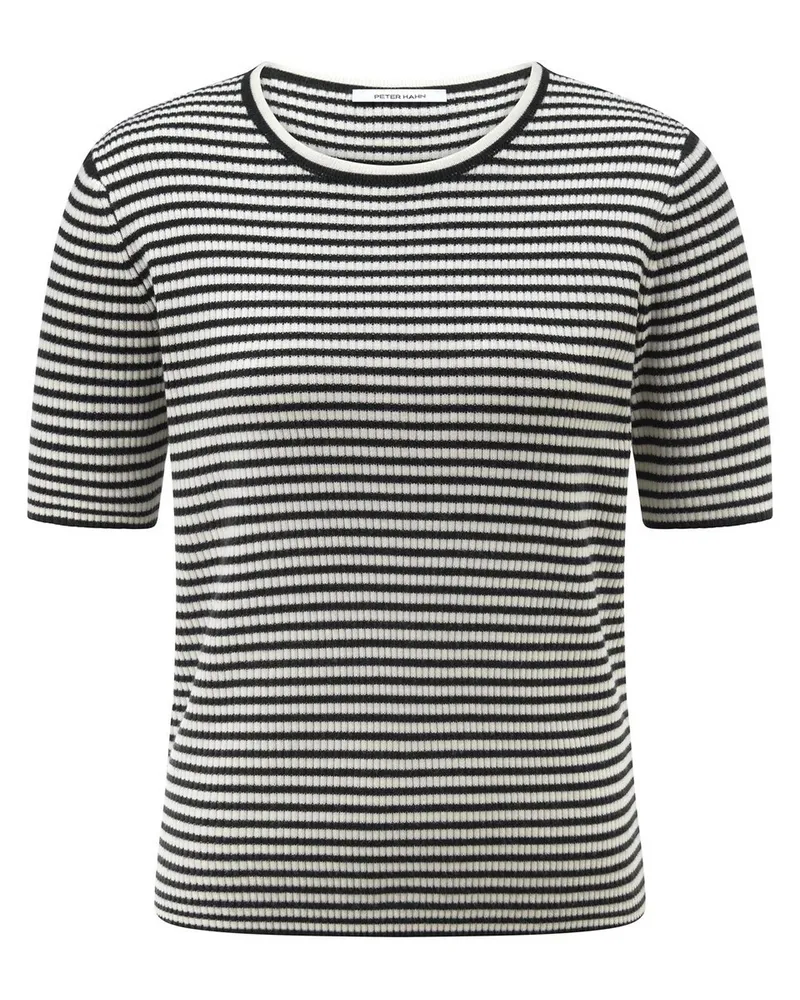 Peter Hahn Rundhals-Pullover  weiss Weiss