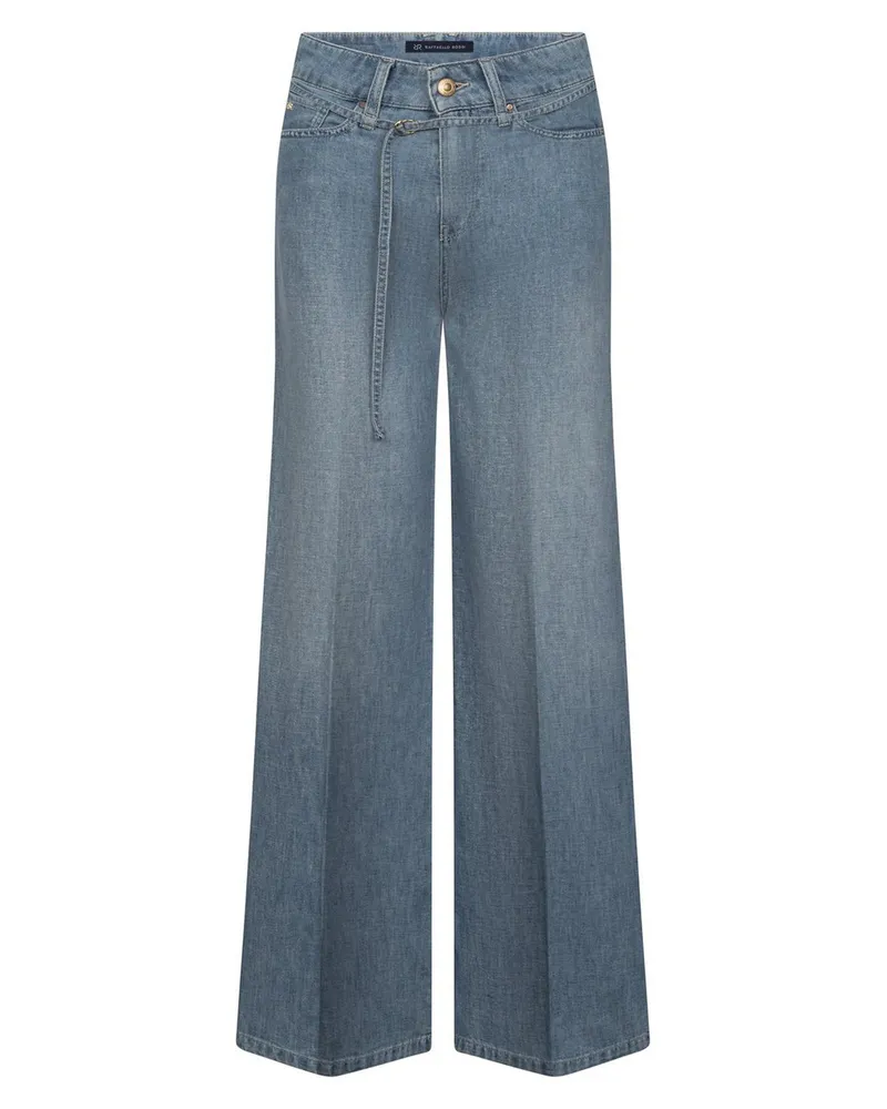 RAFFAELLO ROSSI  Wide Fit-Jeans Modell Sventy Belt  denim Denim
