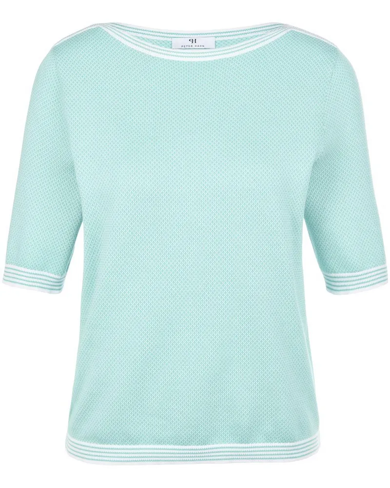 Peter Hahn Pullover aus 100% SUPIMA®-Baumwolle  türkis Türkis