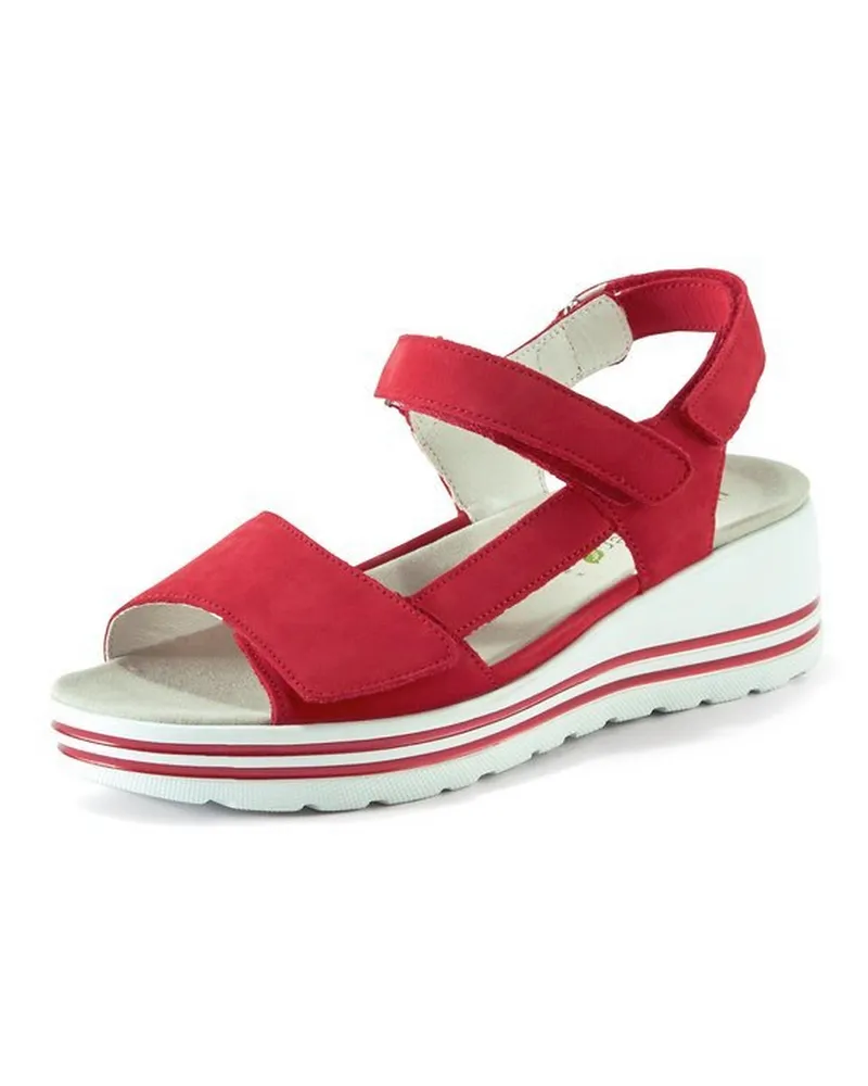 Waldläufer Plateau-Sandale Michelle  rot Rot