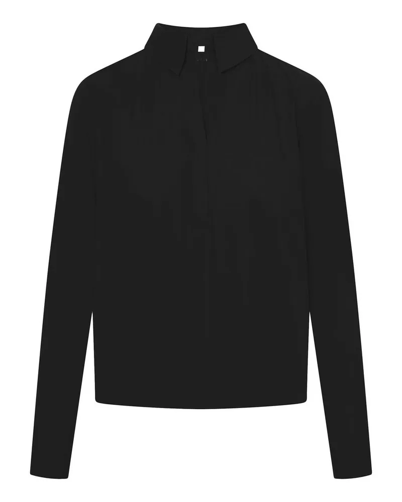 RAFFAELLO ROSSI  Shirt offenem Kragen  blau Blau