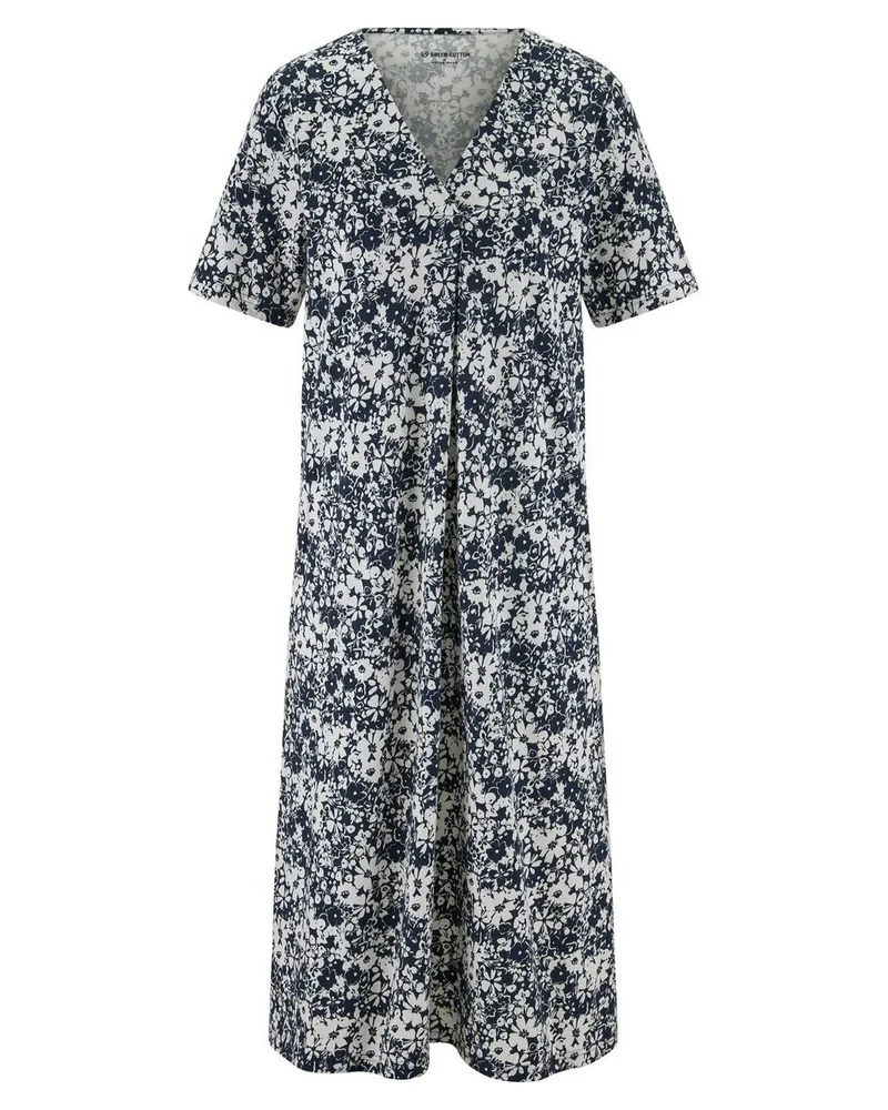 Green Cotton Kleid Lotta  blau Blau