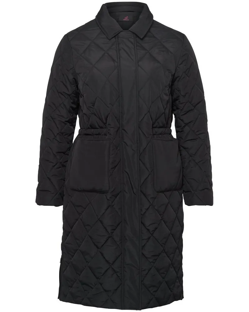 Emilia Lay Steppmantel  schwarz Schwarz
