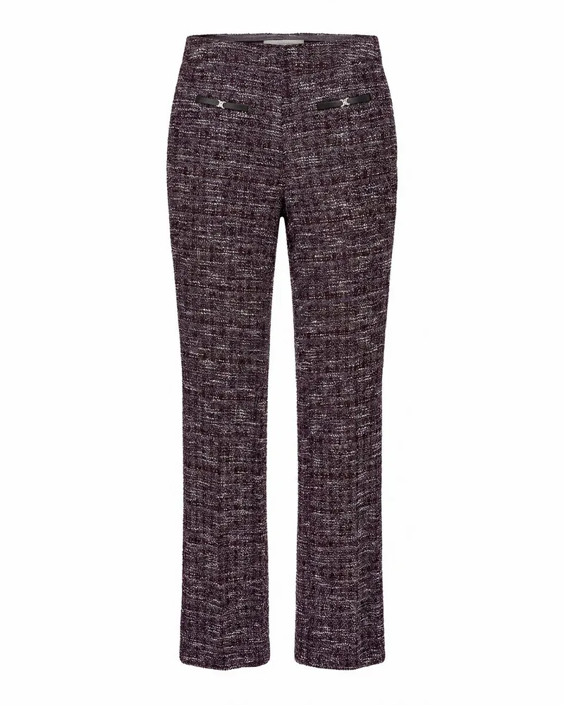 Peter Hahn Jersey-Hose  rot Rot