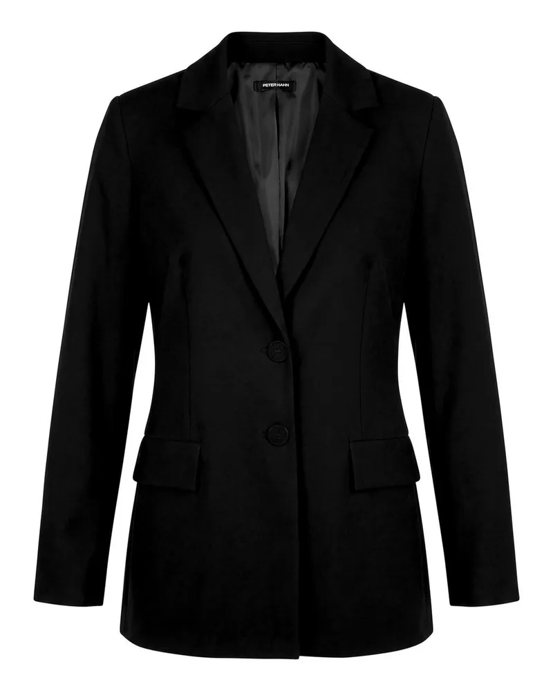 Peter Hahn Long-Blazer  schwarz Schwarz