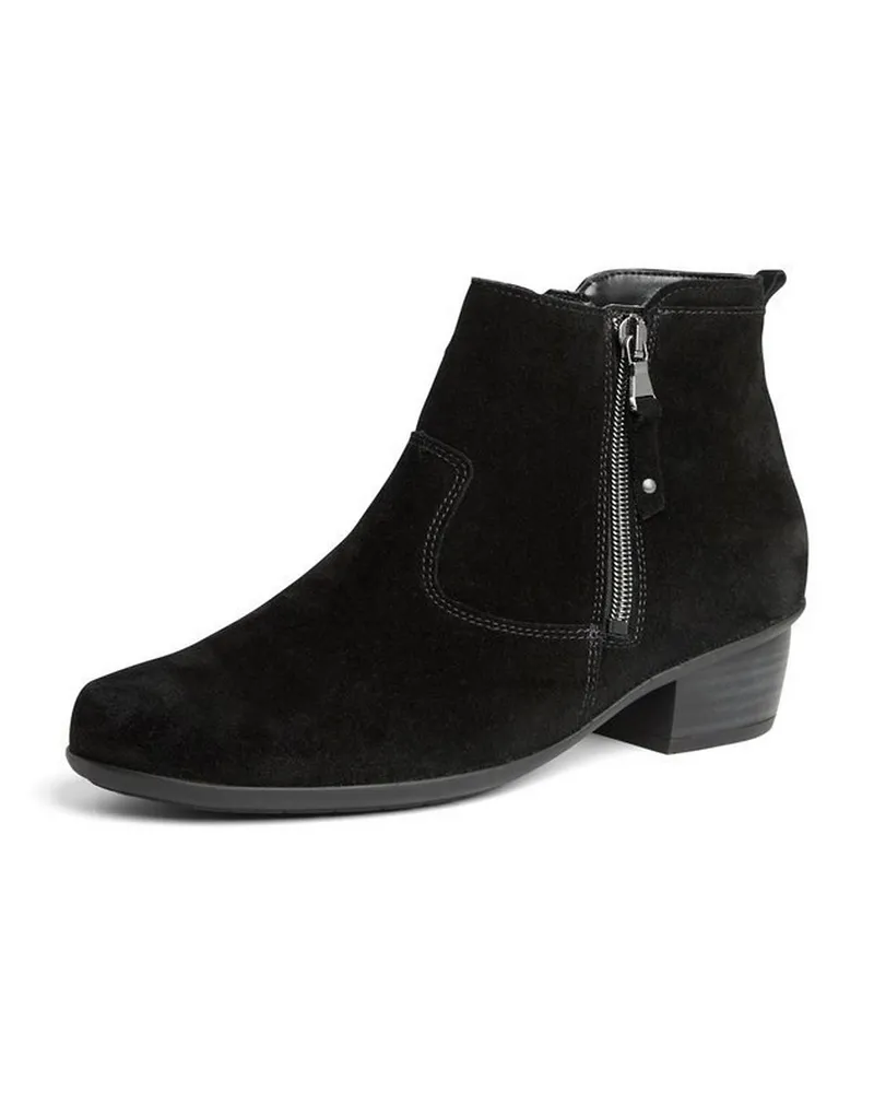 Waldläufer Stiefelette Haifi  schwarz Schwarz