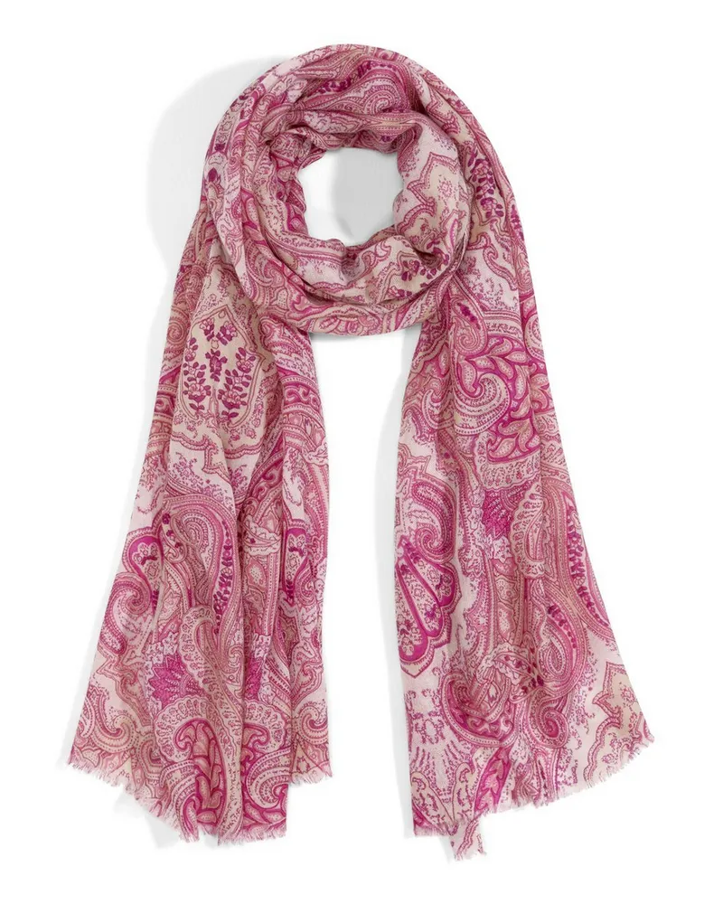 Peter Hahn Schal aus 100% Kaschmir  pink Pink