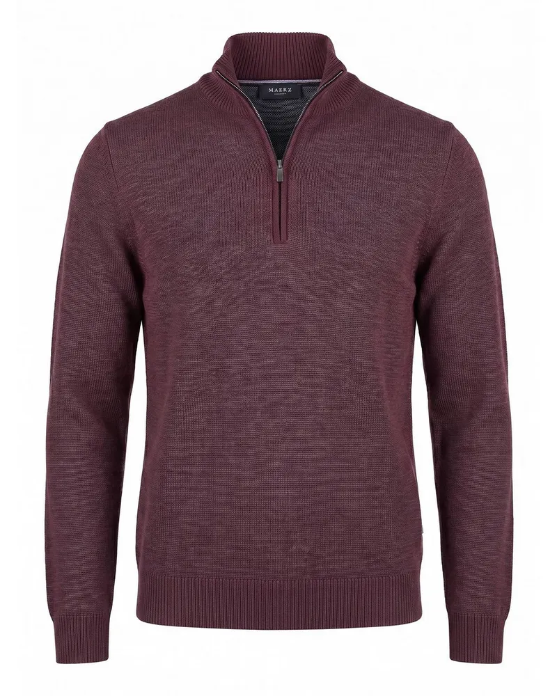 Maerz Pullover  rot Rot