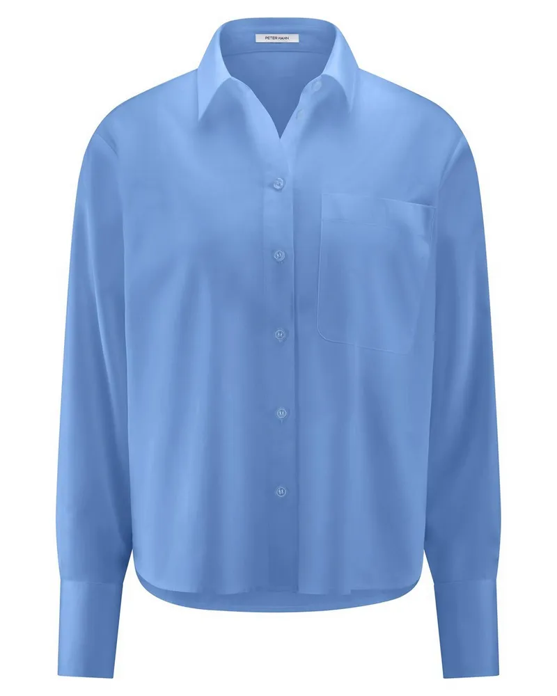 Peter Hahn Bluse  blau Blau