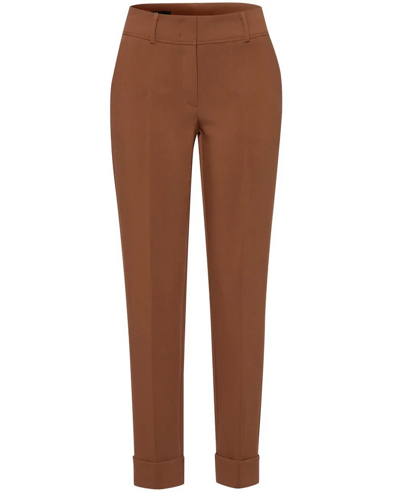 FADENMEISTER BERLIN Knöchellange Hose  braun Braun