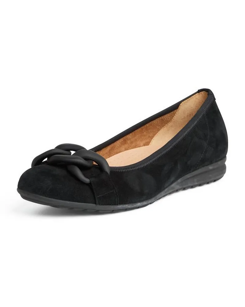 Gabor Ballerina  Comfort schwarz Schwarz