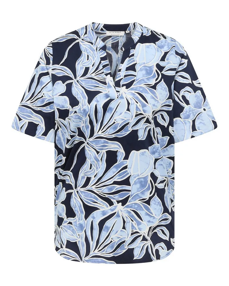 Eterna Bluse  blau Blau